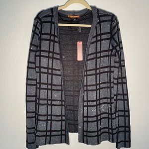 BELLDINI modele - modello Grey sequins cardigan